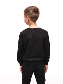 Свитшот для мальчика подростка Чёрный STREAM модель 683723 Фото