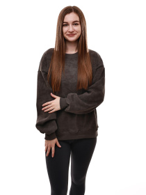 Свитшот женский Серый LUMO модель 691292 Фото