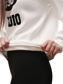 Свитшот женский Молочный ФИОНА модель 703177 Фото