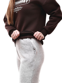 Свитшот женский Тёмно-коричневый LUMO модель 700698 Фото