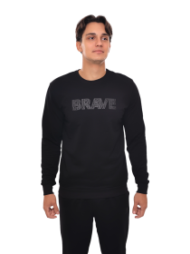 Свитшот мужской Чёрный STREAM модель 683645 Фото