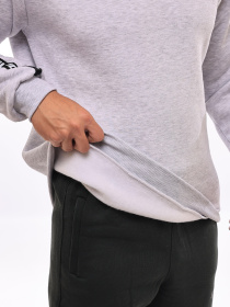 Свитшот мужской Светло-серый STREAM модель 692575 Фото