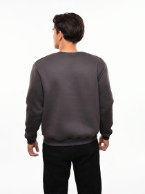 Свитшот мужской Серый LIKE модель 694612 Фото