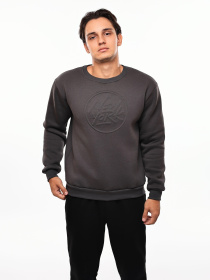 Свитшот мужской Серый LIKE модель 694612 Фото