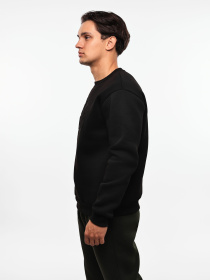 Свитшот мужской Чёрный LIKE модель 694842 Фото