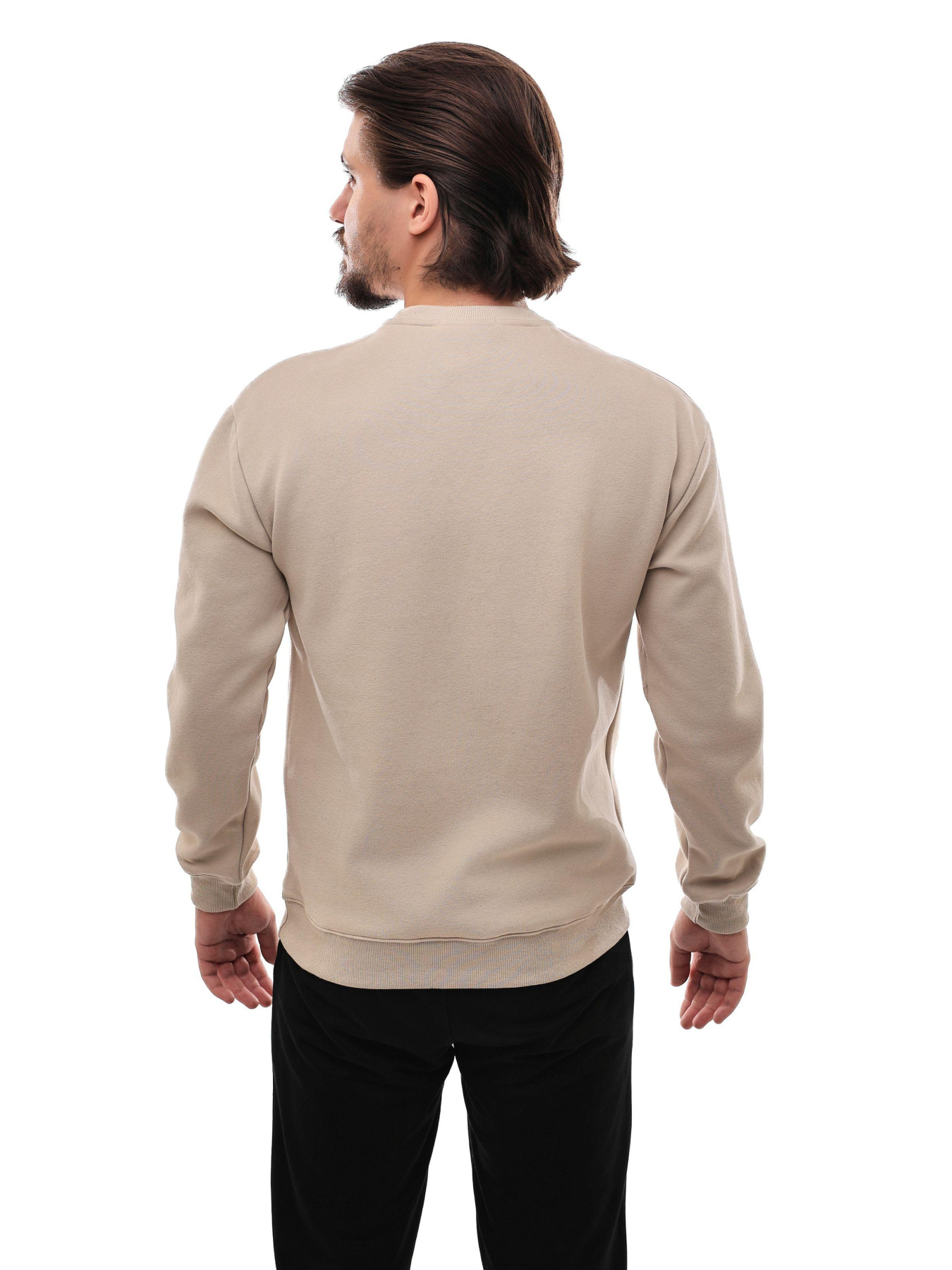 Свитшот мужской Бежевый LUMO модель 689157 Фото