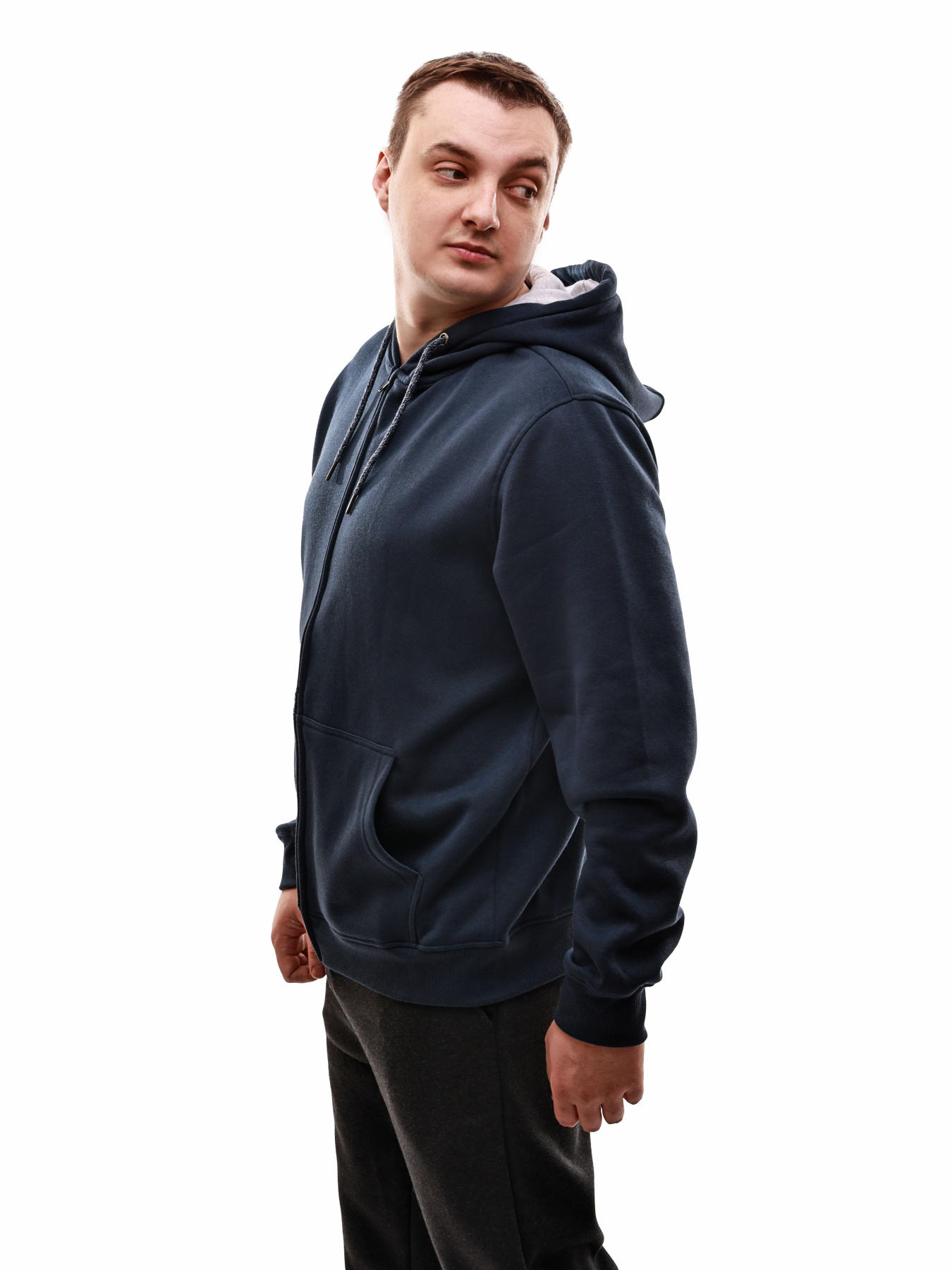 Свитшот мужской Чёрный LUMO модель 690732 Фото