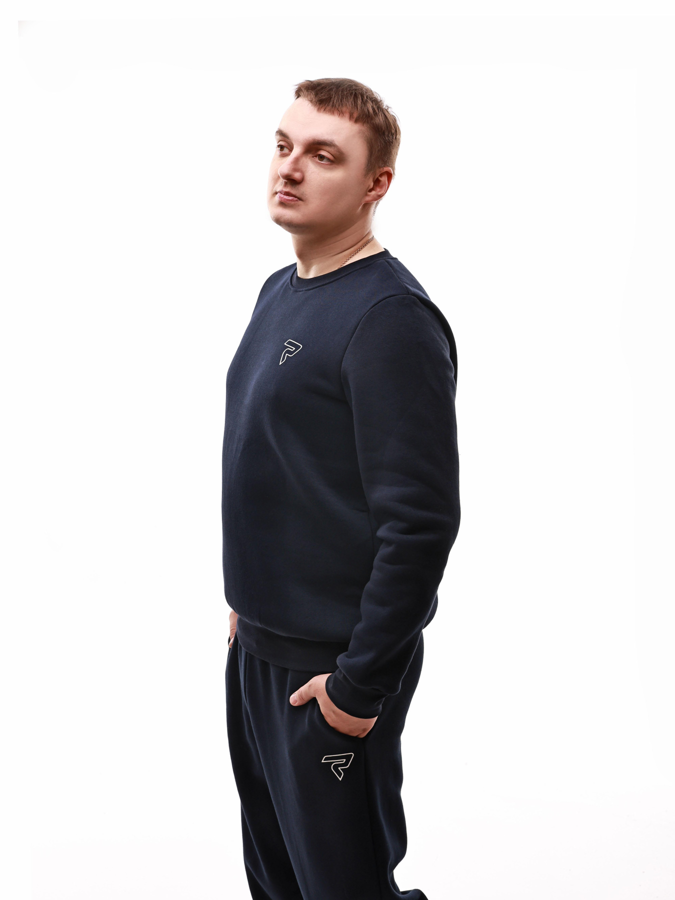 Свитшот мужской Тёмно-синий LUMO модель 697928 Фото