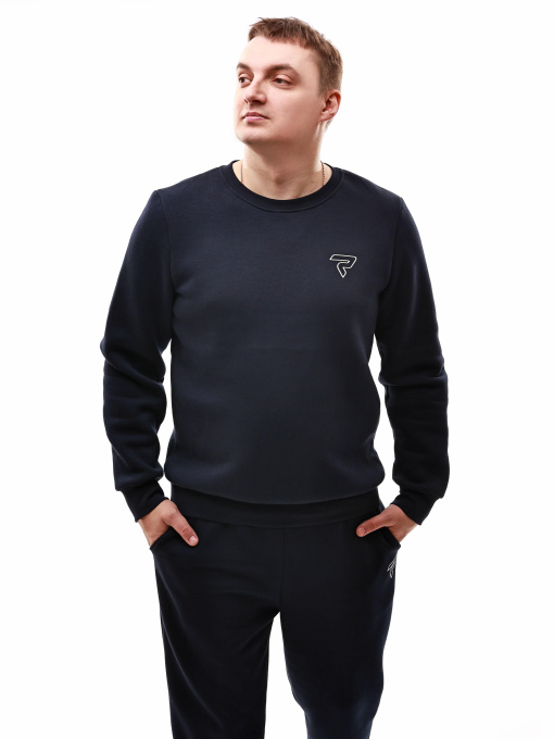 Свитшот мужской Тёмно-синий LUMO модель 697928 Фото