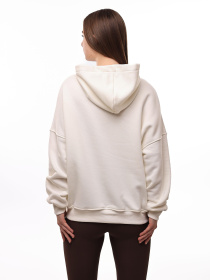 Худи женские Молочный STREAM модель 698008 Фото