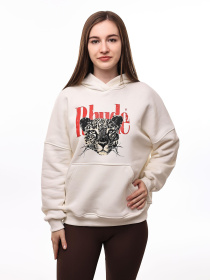 Худи женские Молочный STREAM модель 698008 Фото