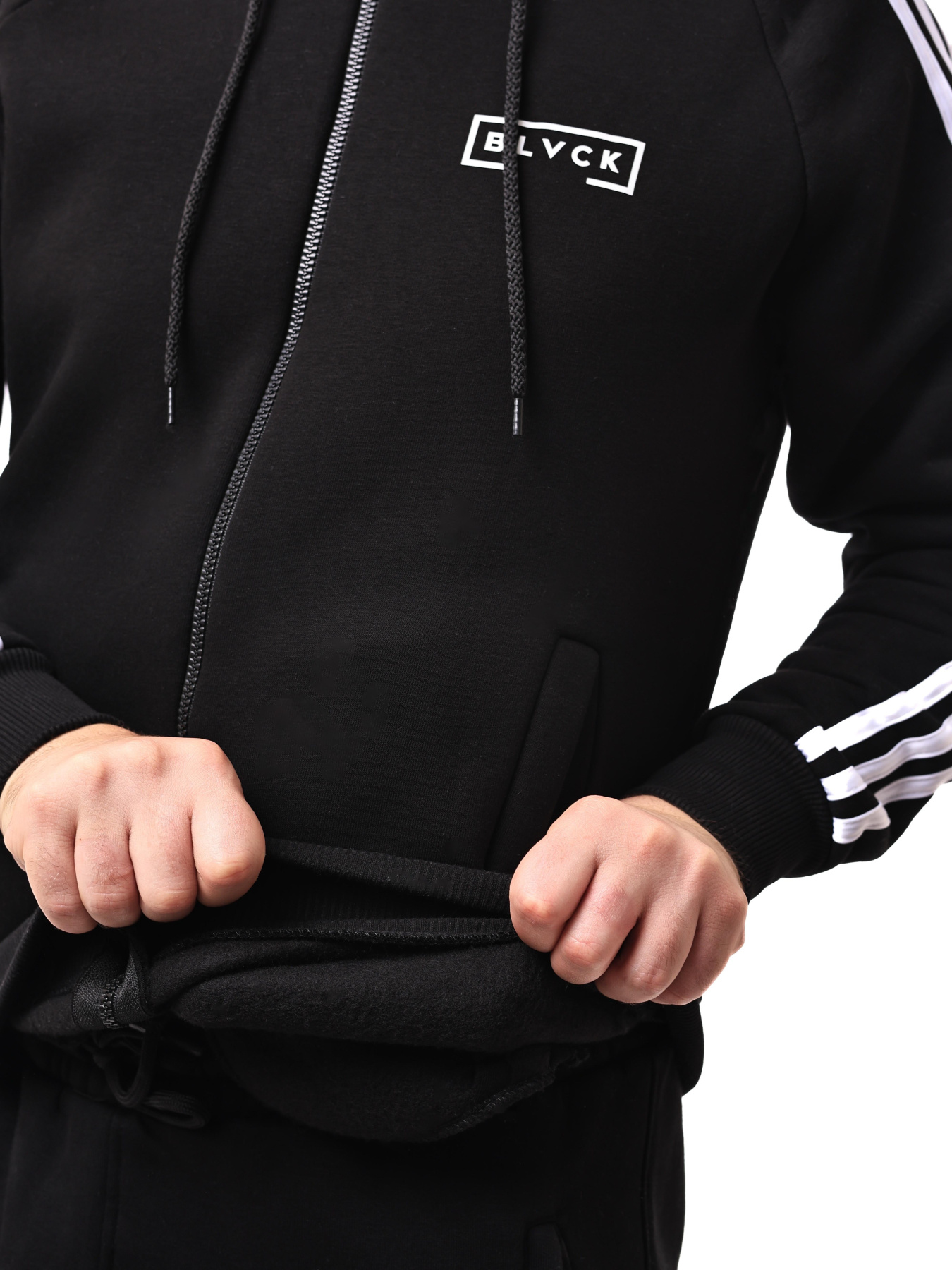 Худи мужские Чёрный STREAM модель 693479 Фото