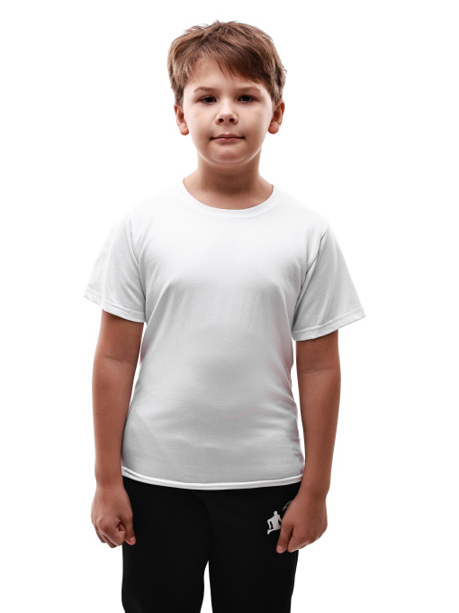 Футболка для мальчика подростка Белый STREAM модель 702741 Фото