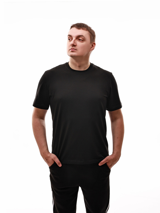 Футболка мужская Чёрный STREAM модель 697868 Фото