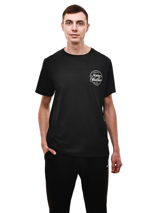 Футболка мужская Чёрный LUMO модель 696825 Фото