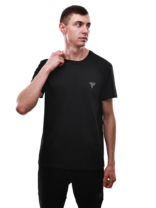 Футболка мужская Чёрный LUMO модель 702291 Фото