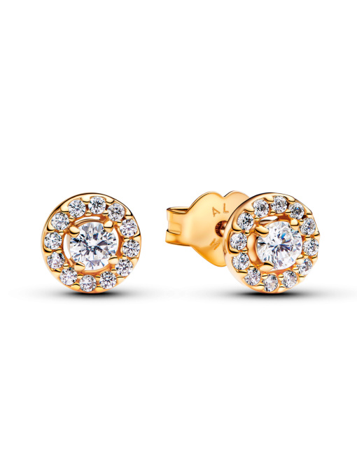 Серьги-гвоздики PANDORA Timeless модель 263019C01 Фото