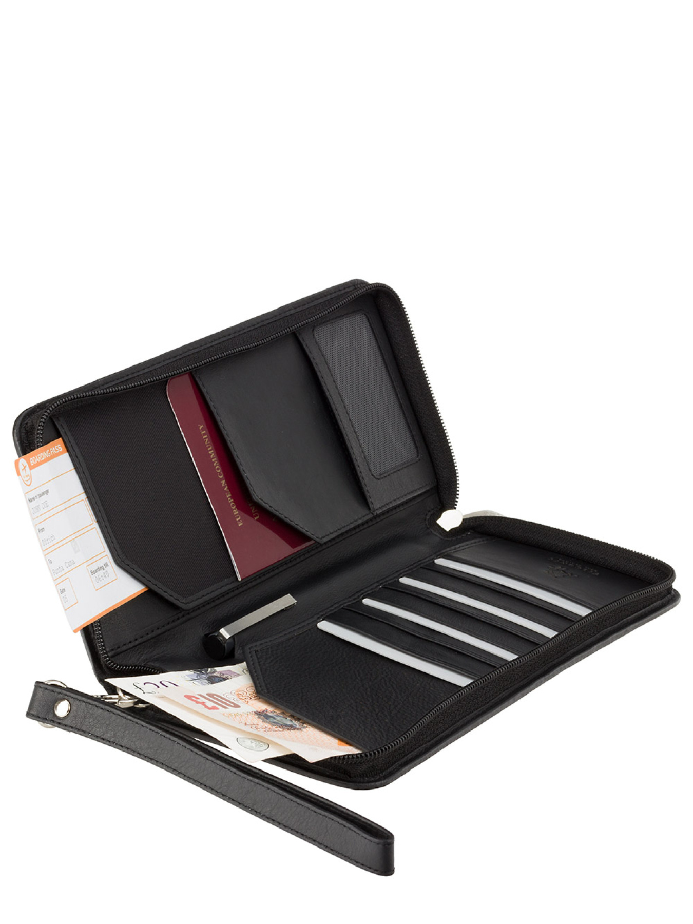 Портмоне Visconti модель 1157 BLK Фото