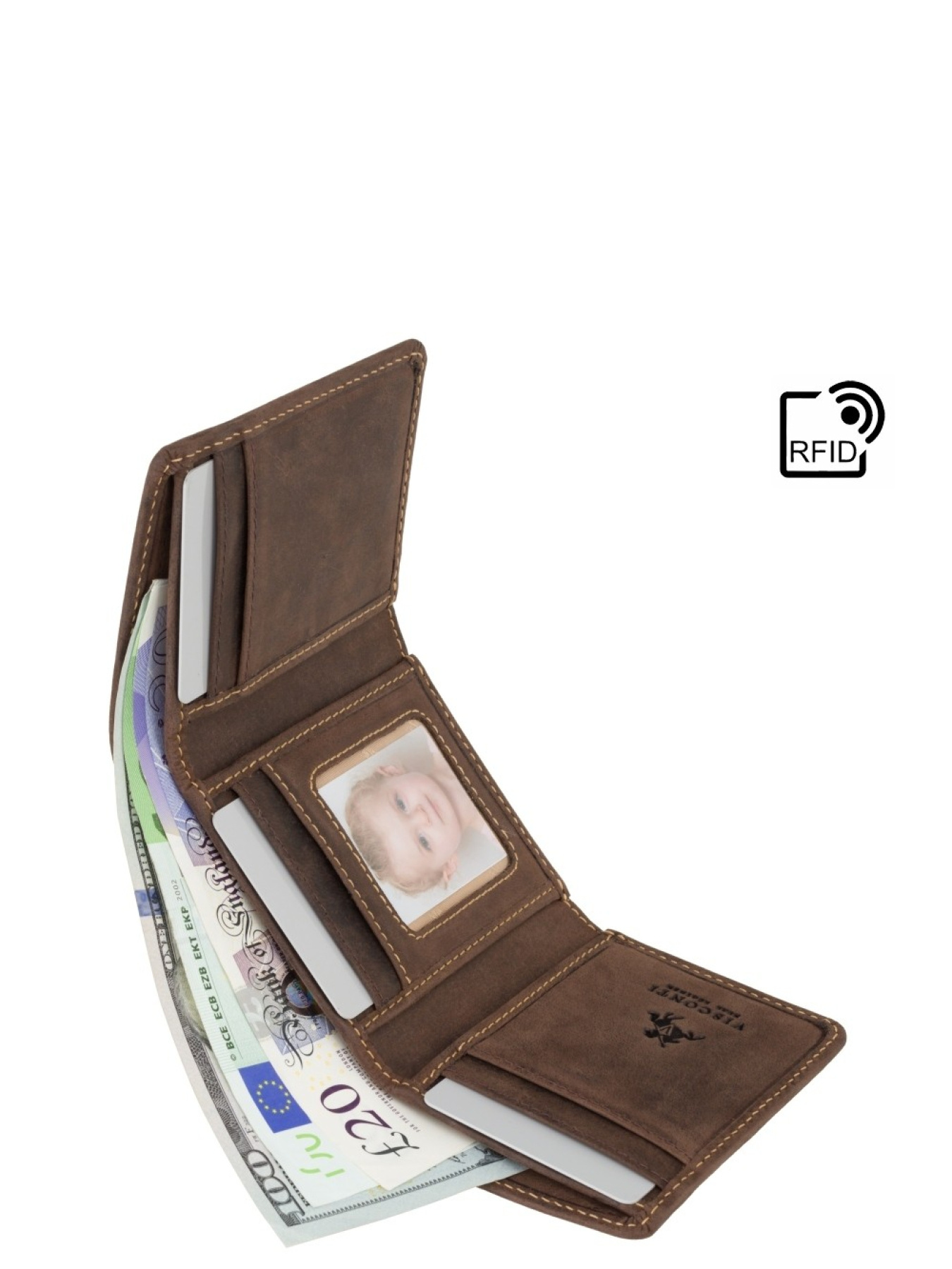 Кошелек модель 700 OIL BRN Фото