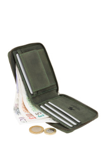 Гаманець Visconti Bullet модель 702 OIL GRN Фото