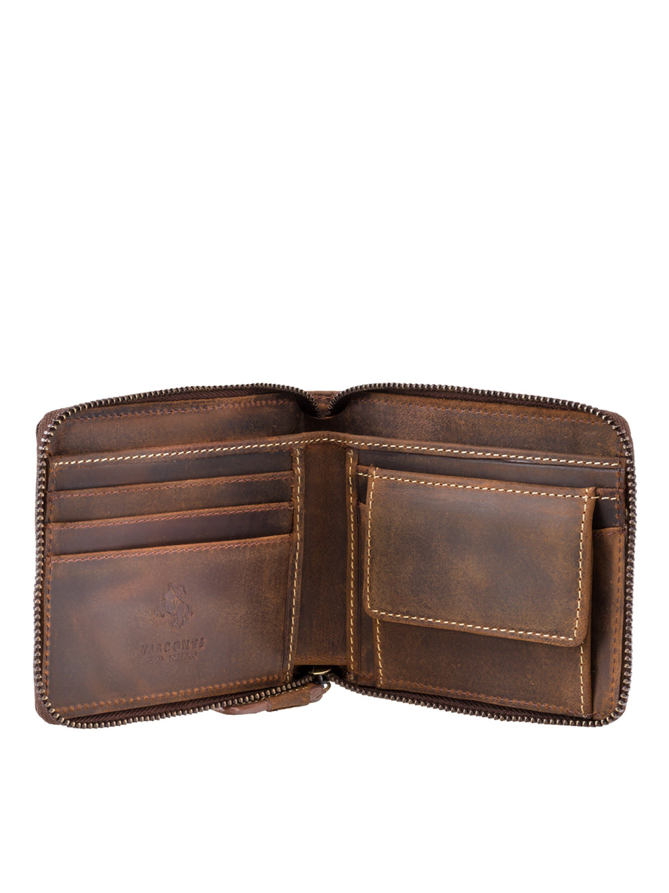 Гаманець Visconti Bullet модель 702 OIL TAN Фото