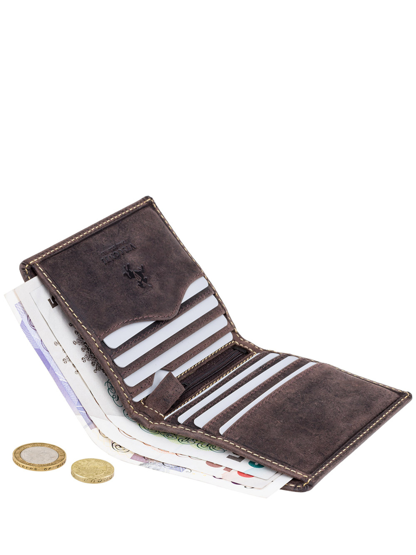 Кошелек Visconti Arrow модель 705 OIL BRN Фото