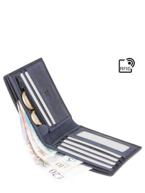 Кошелек модель 707 OIL BLUE Фото