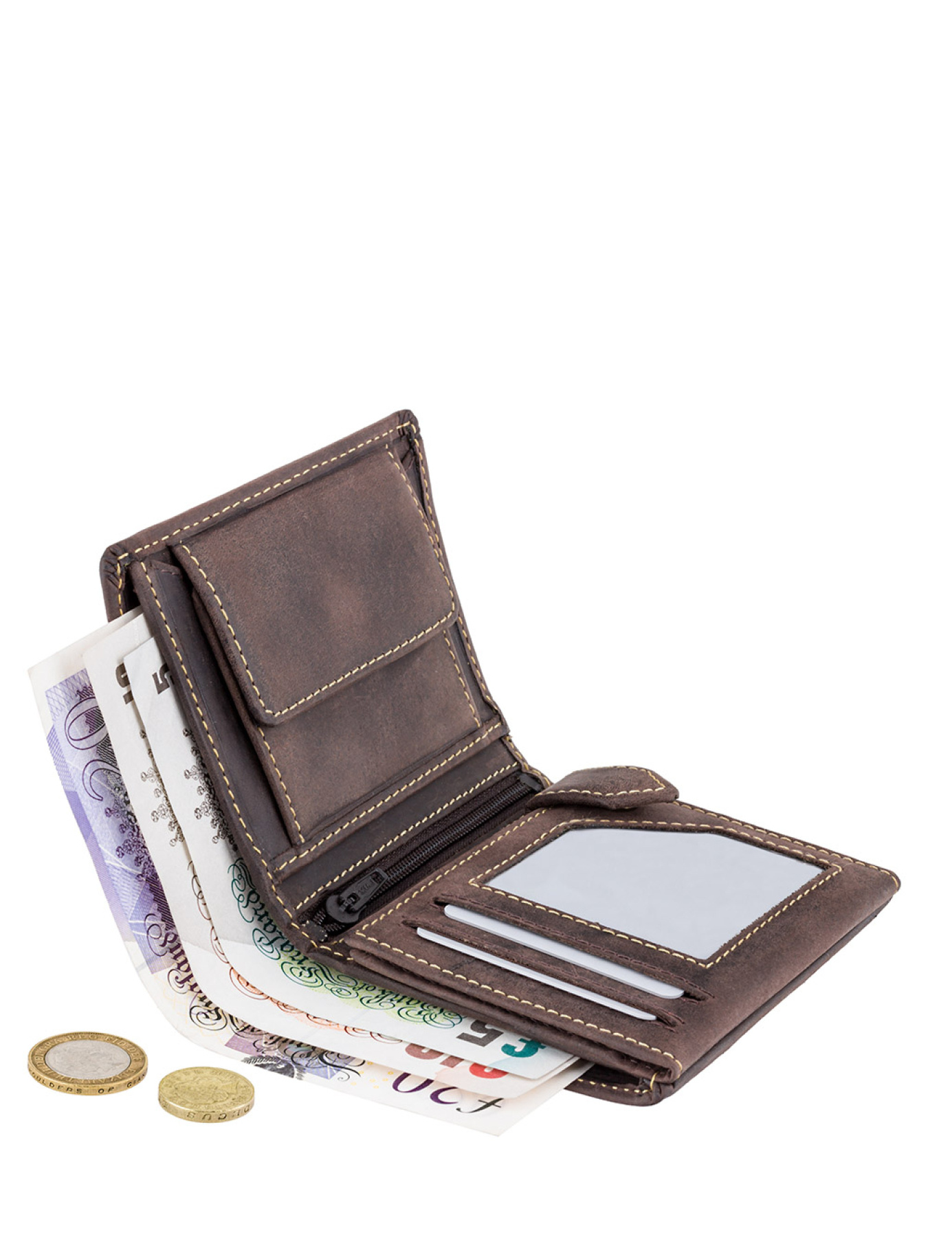 Гаманець Visconti Spear модель 708 OIL BRN Фото