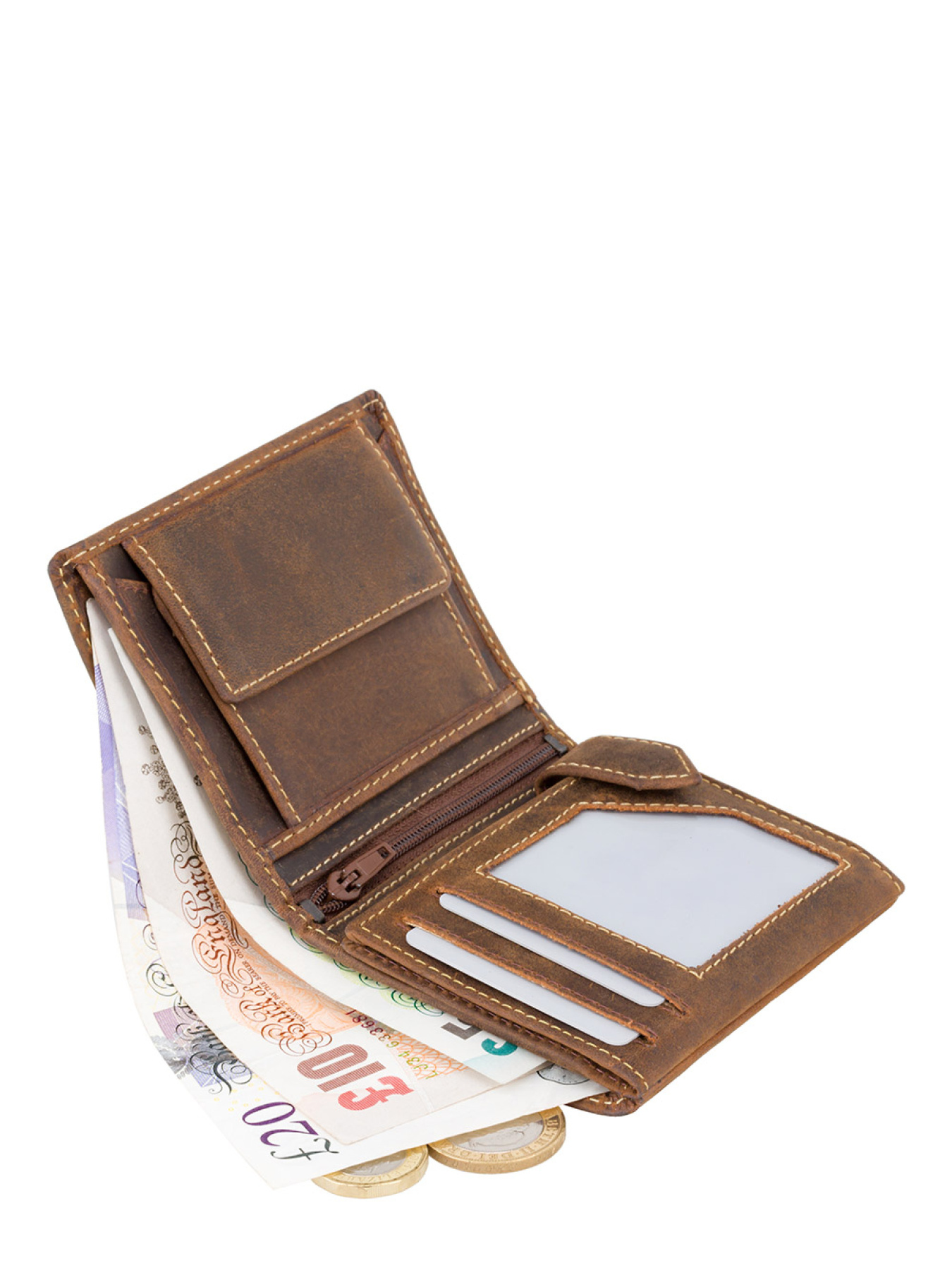 Кошелек модель 708 OIL TAN Фото