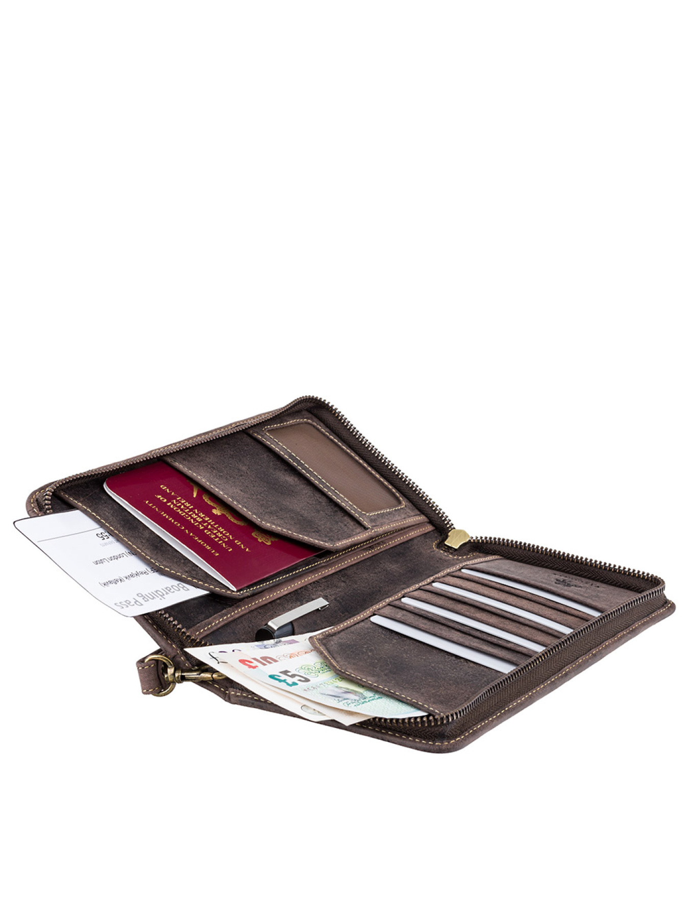 Портмоне модель 728 OIL BRN Фото