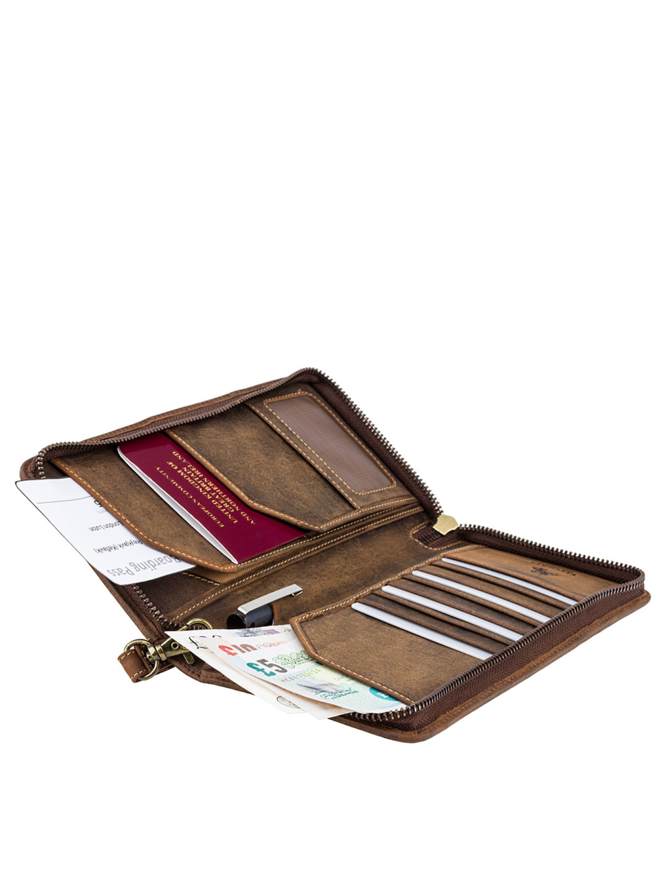 Портмоне Visconti Wing модель 728 OIL TAN Фото