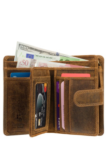 Портмоне Visconti Carbine модель 730 OIL TAN Фото