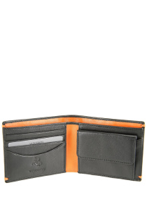 Кошелек модель AP62 BLK/ORG Фото