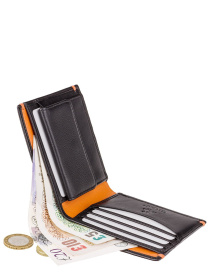 Кошелек модель AP62 BLK/ORG Фото