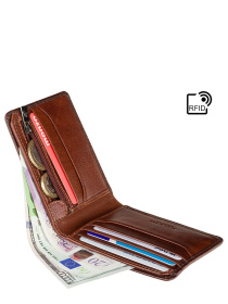 Кошелек Visconti Roland модель AT63 B/TAN Фото