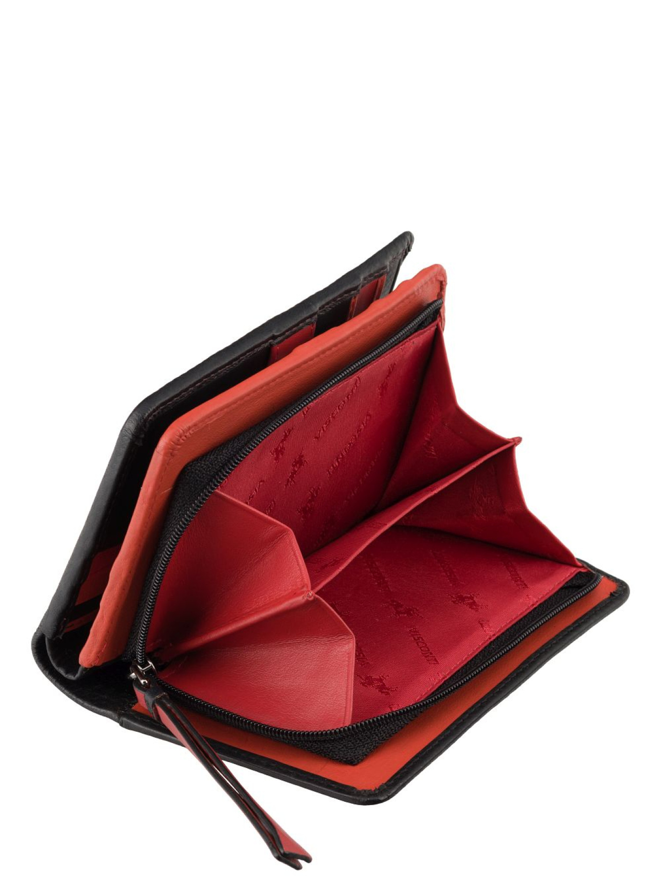 Кошелек Visconti модель BR75 BLK/CHERRY Фото