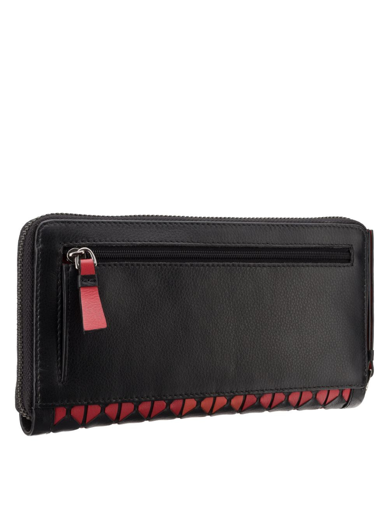 Гаманець модель BR76 BLK/CHERRY Фото