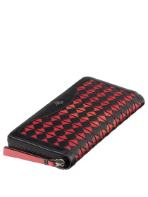 Гаманець модель BR76 BLK/CHERRY Фото