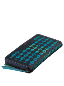 Гаманець модель BR76 BLUE/ORCHID Фото