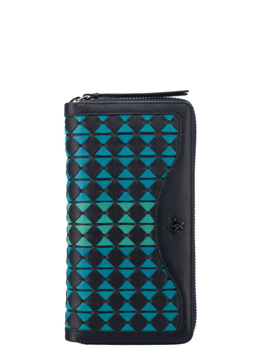 Кошелек Visconti модель BR76 BLUE/ORCHID Фото