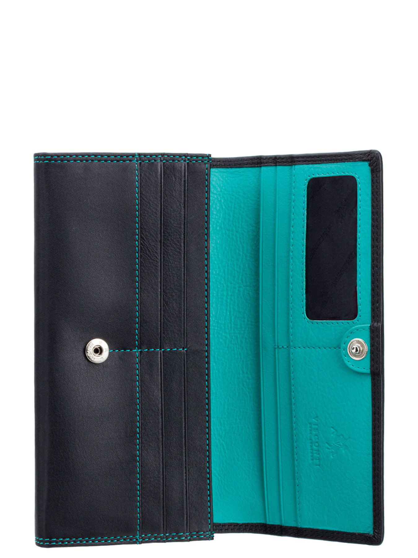 Кошелек Visconti модель CD21 BLK/AQUA Кошелек Visconti модель CD21 BLK/AQUA Фото