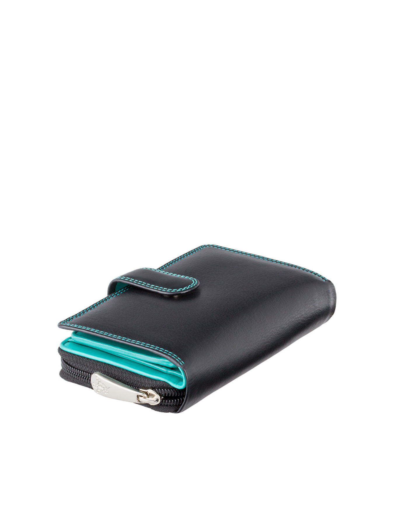 Портмоне модель CD22 BLK/AQUA Фото