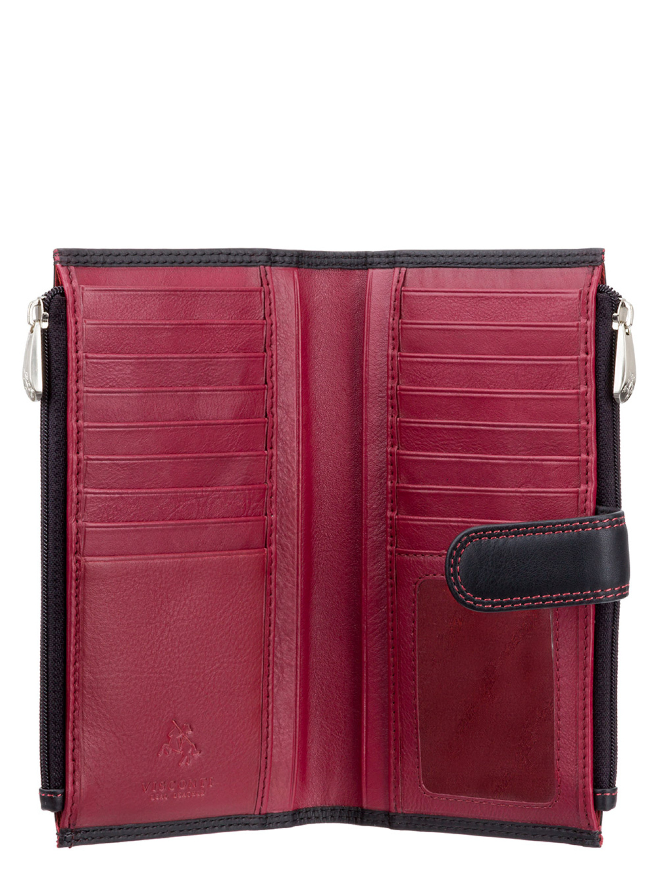 Гаманець модель CD23 BLK/RED Фото