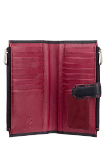 Гаманець модель CD23 BLK/RED Фото