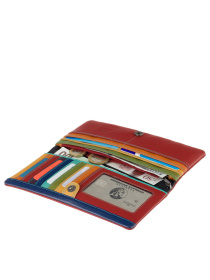 Гаманець Visconti модель CM70 RED/RHUMB Фото