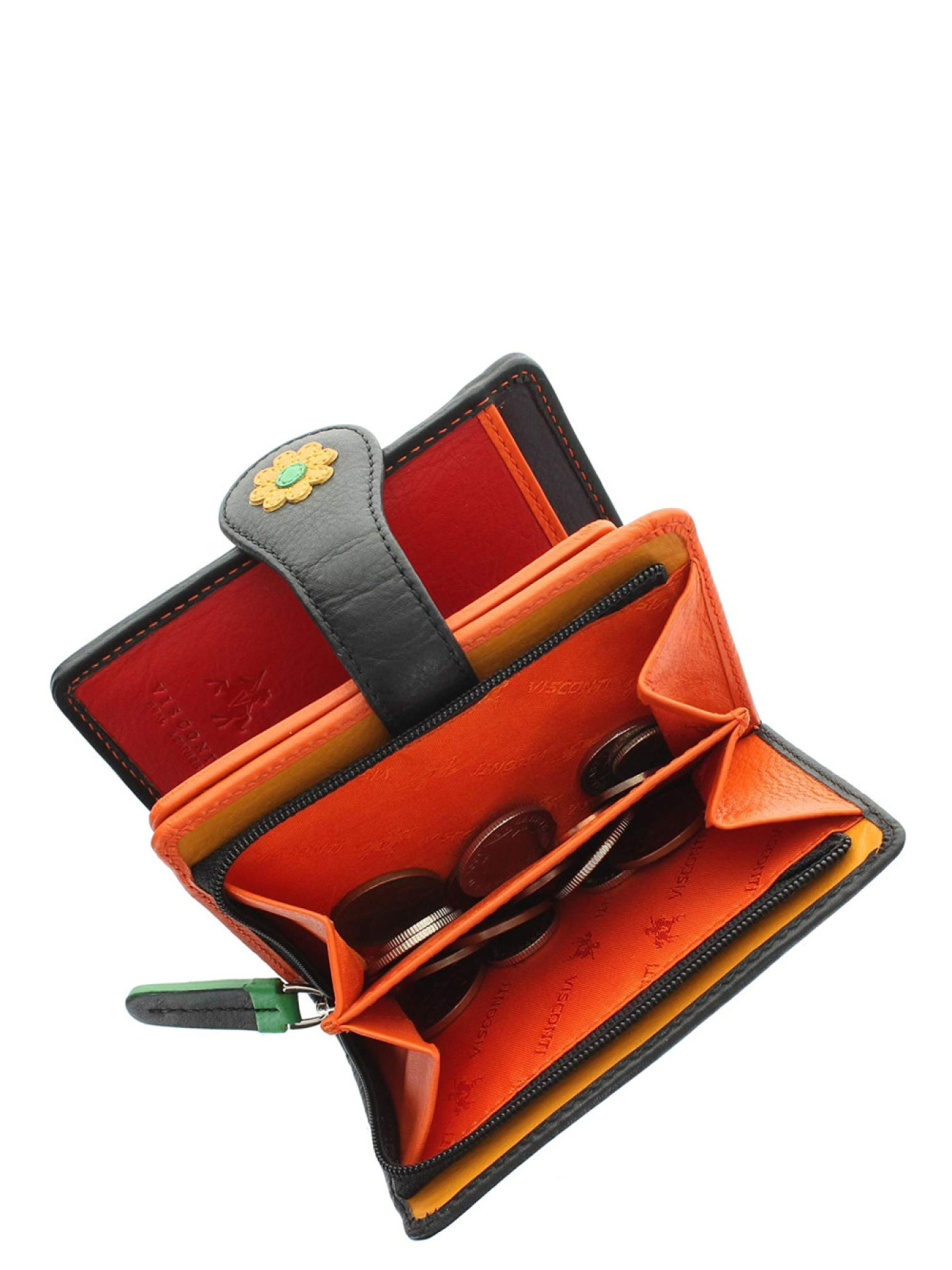 Портмоне Visconti модель DS80 BLK/PC Фото