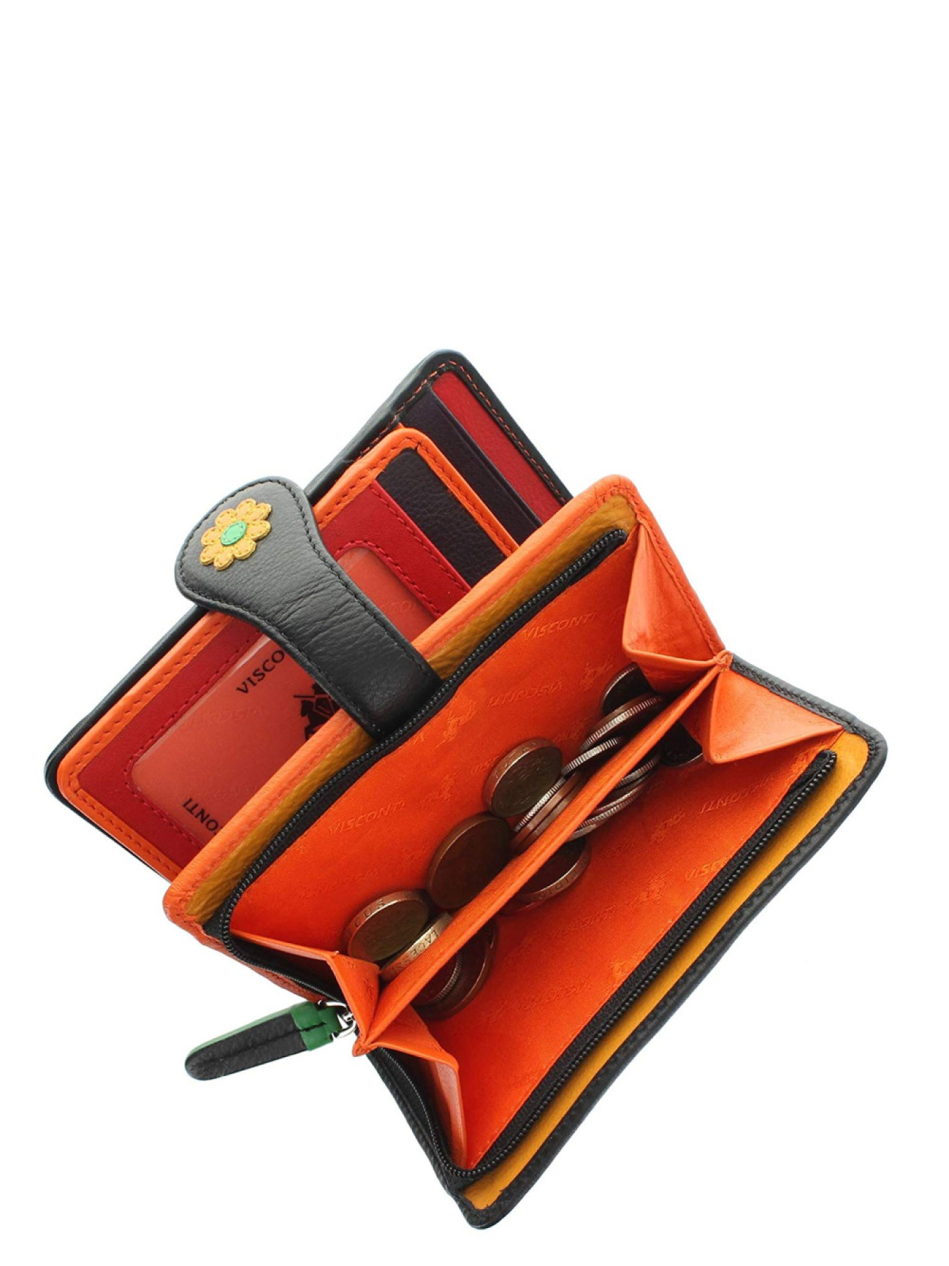 Портмоне Visconti модель DS82 BLK/PC Фото