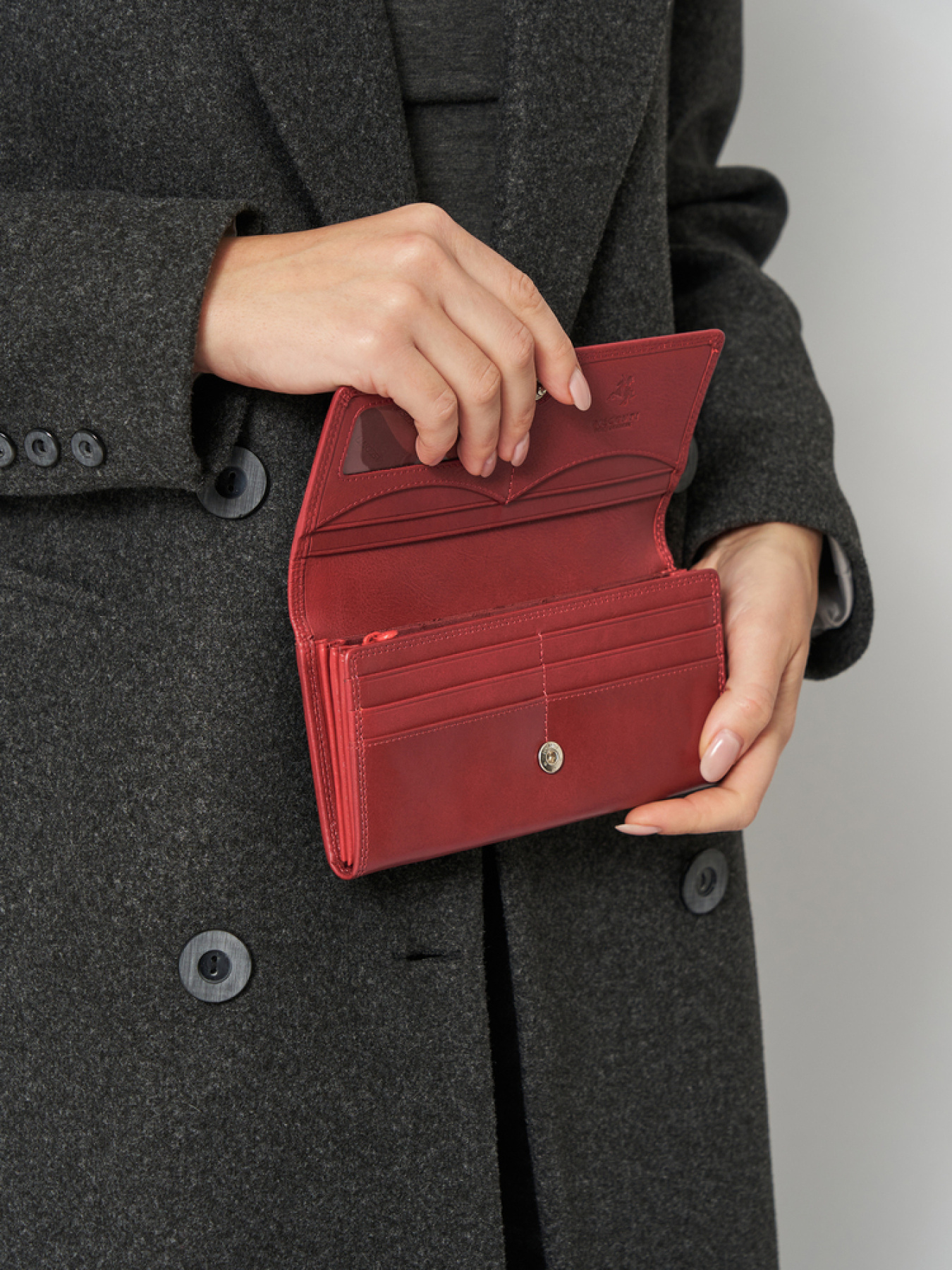 Кошелек модель HT35 RED Фото