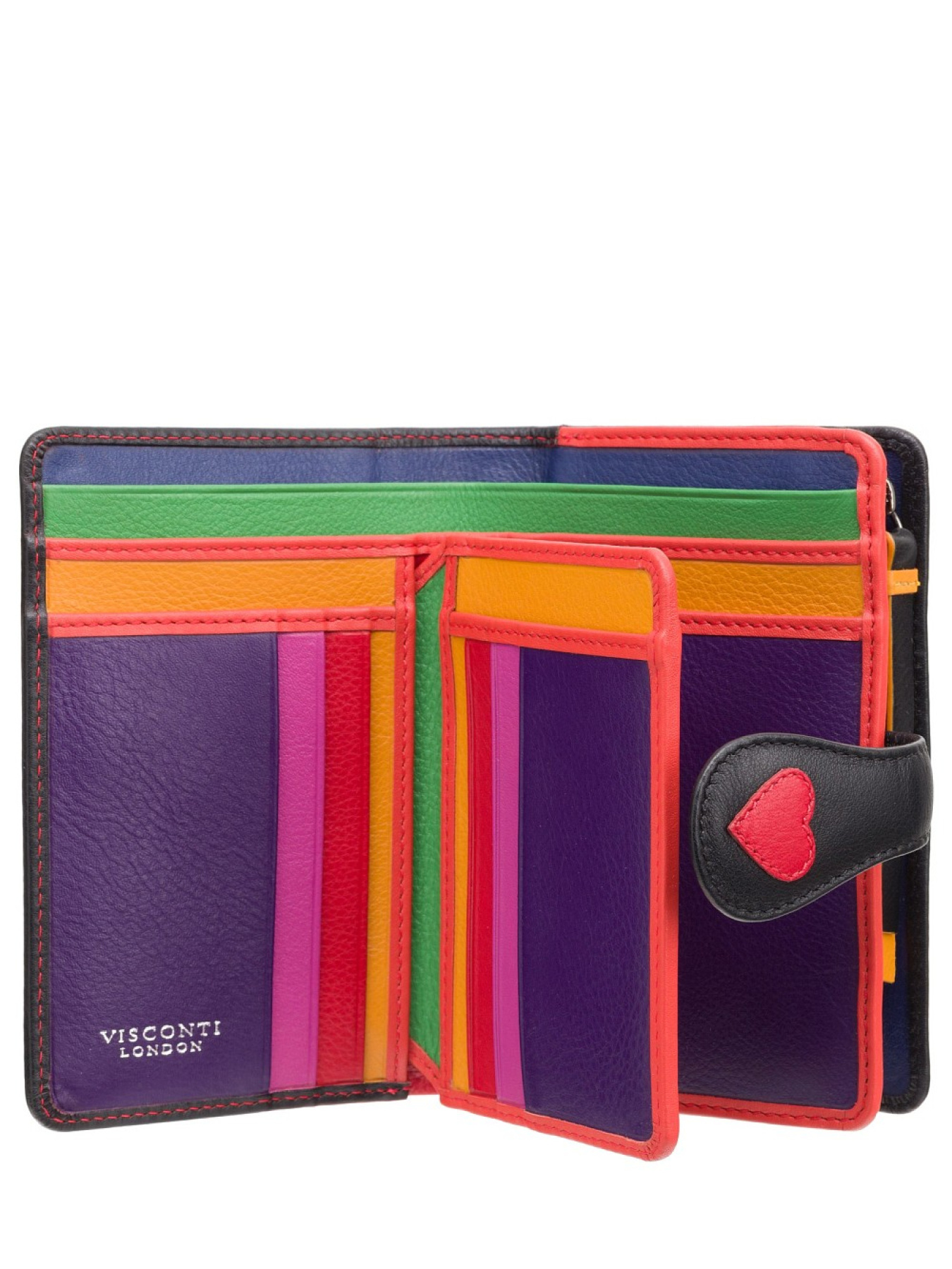 Гаманець Visconti модель LV4 BK MULTI Фото