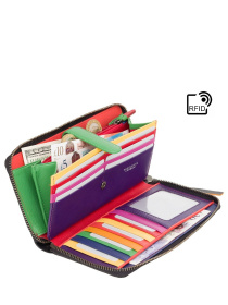 Кошелек Visconti модель LV5 BK MULTI Фото